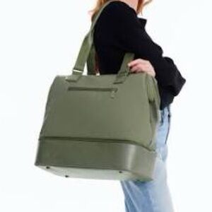 NWT Beis Mini Weekender in Olive Green